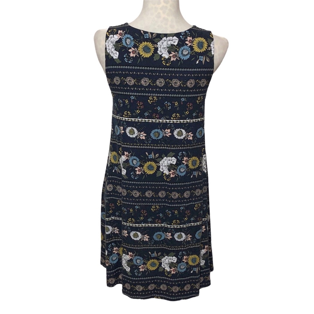 Loft Floral Printed Swing Dress - Picture 5 of 12